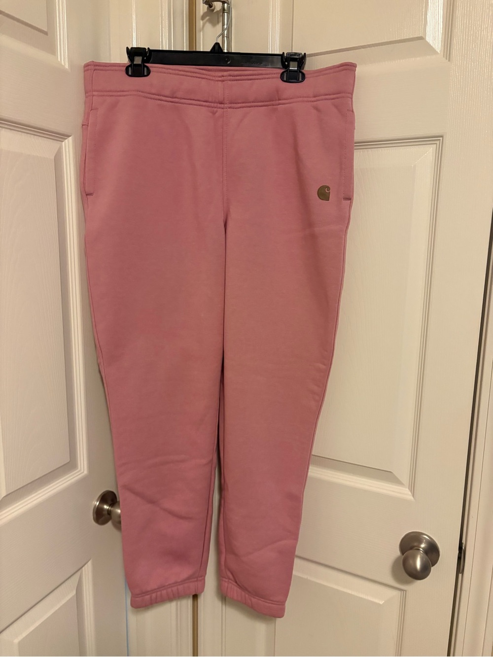 Carhartt Kids Pink Fleece Jogger Pants